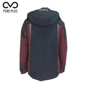 2XL-6XL Large Mens Lightweight Jacket , Hooded Black Padded Jacket Mens