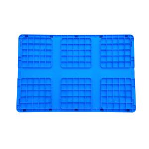 Stable Blue Collapsible Plastic Containers / Folding Plastic Crates