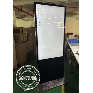 55 65 Inch AR Glass Touch Screen Kiosk , HDMI Input Android 4K Digital Signage