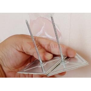 50mm Galvanized Steel Peel & Press Insulation Hangers On Duct Or Wall Surface