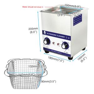 Eyeglass 2L Ultrasonic Bath Cleaner For PCB Board Dentures