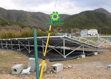 Commercial Aluminium Solar Panel Mounting System , Solar PV Ground Mount Systems