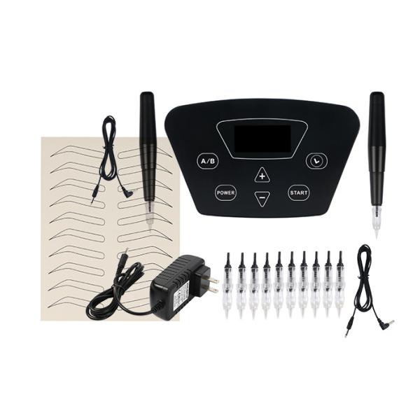 Multifunctional Permanent Makeup Machine Kit The Black Pearl - Plus For Stroking