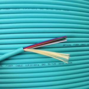 ODM Multi Mode 6 12 24 Core GJFJV Indoor Fiber Optic Cable