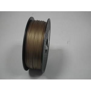 1.75mm 2.85mm 3mm Bronze 3D Printer Filament , FDM 3d Printer PLA Bronze