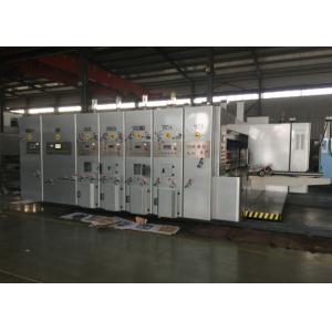 Automatic Cartons Flexo Printer Slotter Machine With Lead Edge Feeding