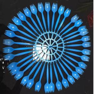 Standard Plastic Spoon Injection Molding Molds 50 Cavities H13 Material