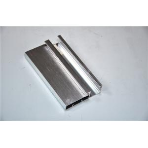 China Silver Brushing Aluminium Extrusion Profile For Floor Decoration With Alloy 6463 on sale