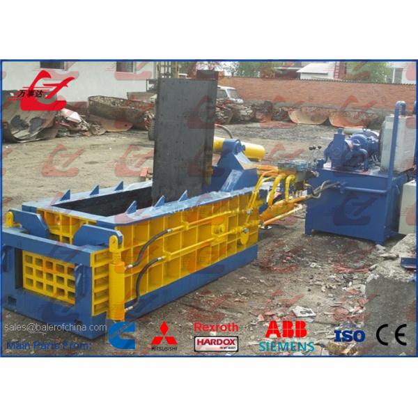 Front Out Type Hydraulic Metal Baler , Stable Running Steel Baler Machines Y83Q-135B