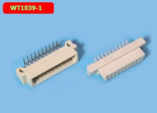 DIN41612 IC Socket Connector 220 Male Bent Straight Idc Cable Connector