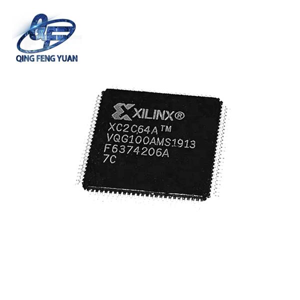 XILINX XC2C64A-7VQG100C Semiconductors Electrolythic Capacitor La Puce Electronique integrated circuits XC2C64A-7VQG100C