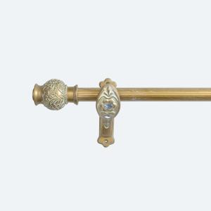 Iron Pipe Curtain Rods 28MM Retro Style With Diamonds