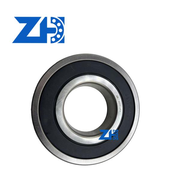 High Speed Deep Groove Ball Bearing 6317-2RS For Motors Low Noise And Vibration