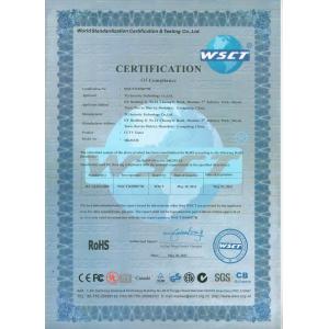 TG Security Technology Co.,Ltd Certifications