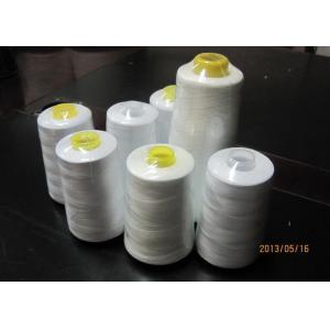 Quality 40s / 2 Polyester Raw White Sewing Thread 4000 m For Garments for sale