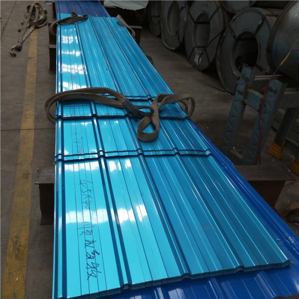 Buy RAL5015 color roofing sheets with 0.476mm thickness for prefabricated building at wholesale prices