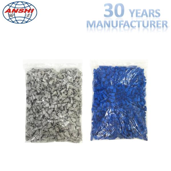 Grey Blue RJ45 Keystone Jack RJ45 Plug Boot Female Diameter 5.5mm 6.0mm