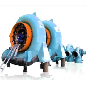 Stainless Steel Vertical Francis Turbine Generator 300KW-20MW