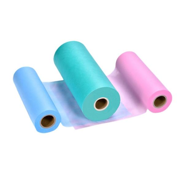 Factory Price Disposable Examination Bed Cover Sheet Roll Nonwoven Fabric PP PP+PE