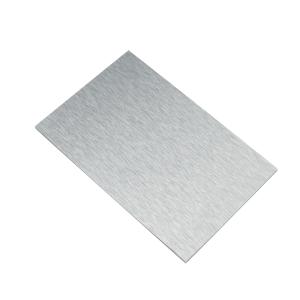 China Scratch Resistant Brushed Aluminum Composite Panel 3mm Thickness on sale