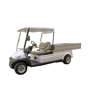 48V TROJAN Battery Electric Utility Car With Cargo Box for 2 Passengers Strong