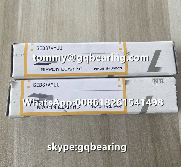 NB SEBS7AYUU Miniature Slide Nippon SEBS7AY Stainless Steel Material Precison