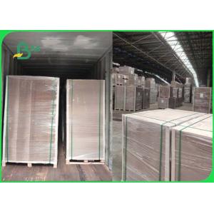 Sturdy Backing Board Paper Gray Chipboard 1.0mm Thickness Recycled