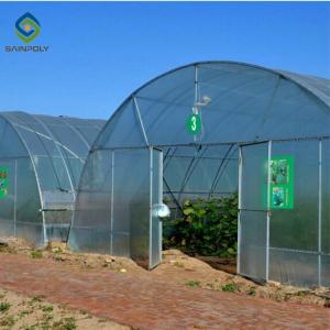 0.5KN/M2 Clear Polythene 4m Single Tunnel Greenhouse