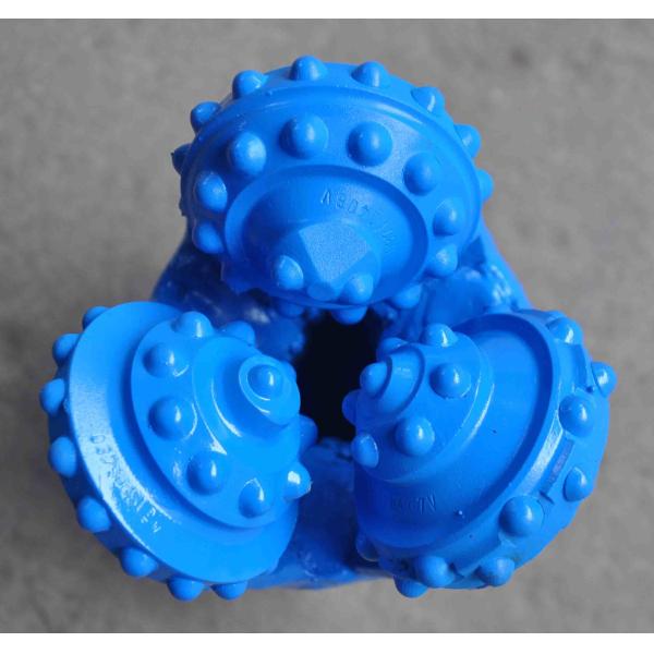Buy Inserted Tooth Roller Cone Bit Blue SRI API 3 Cones Bit at wholesale prices