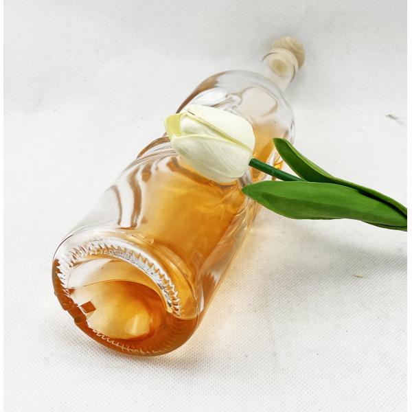 750ml Angel Hand Red Wine Glass Bottle with Cork Elegant and Functional Design