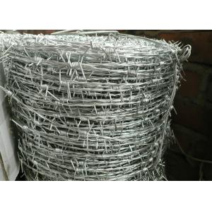 Fencing 3.4mm High Tensile Barbed Wire Oxidation Protection