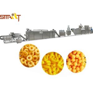 Stainless Steel Maize Corn Puff Snack Machine With Extrusion System