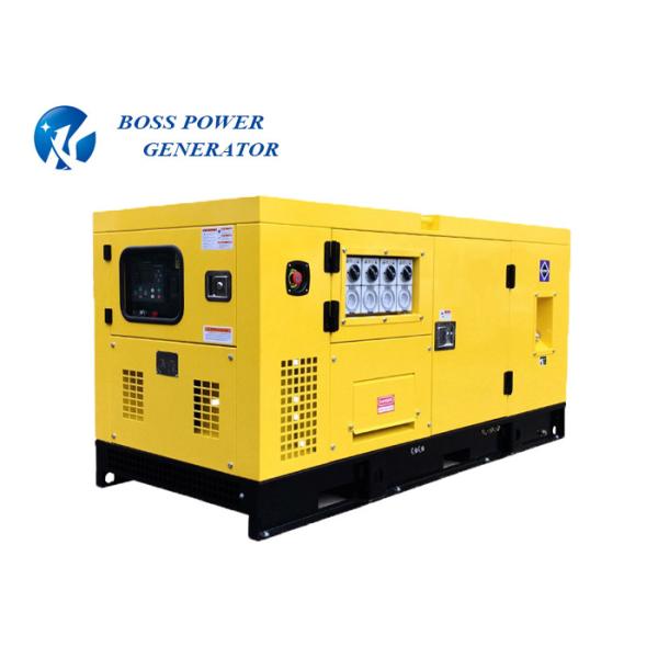 Soundproof Quanchai Diesel Generator , Diesel Fuel Generator Spray Coating