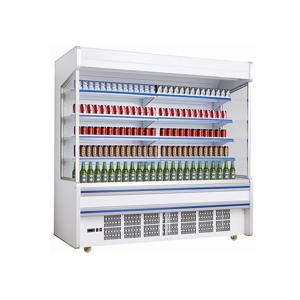 Multi Layers Multideck Open Chiller 2000L For Commercial Shop