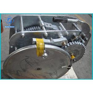Manual Industrial Hydraulic Winch Barge Connecting Sidewinder / Anchor