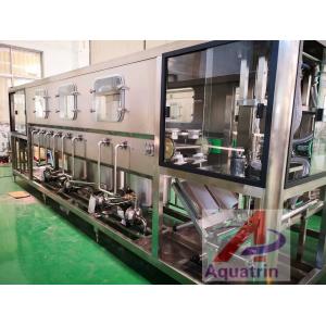 China Decapping PLC Bottled Water Packing Machine 20L 5 Gallon SUS304 on sale