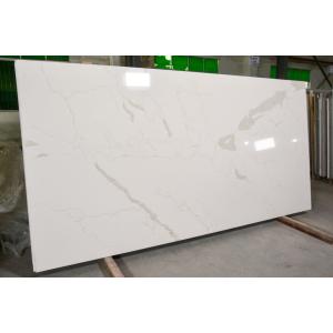 Calacatta White Quartz Stone Solid Surface 25mm Thickness Kitchen countertops