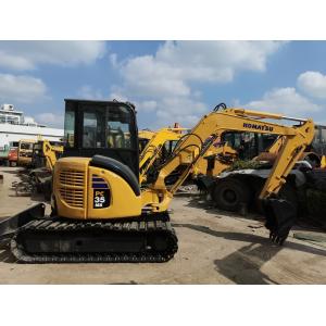Used 90% Brand New Komatsu PC35mr Mini Excavator in Perfect Working Condition