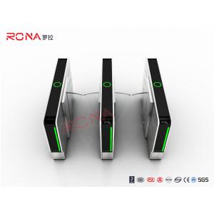 DC24V Brushless Motor Flap Barrier Gate Waist Height Turnstiles 550mm Passage