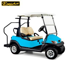 China Bule Color Two - Seaters Electric Car Golf Cart With Rear Caddie Step on sale