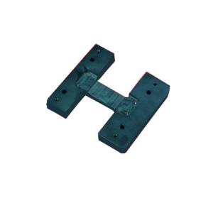 Black Anodize Precision CNC Machining Aluminum Machined H Profile