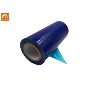 Removable Blue Surface Glass Window Protection Film Polyethylene Window Masking