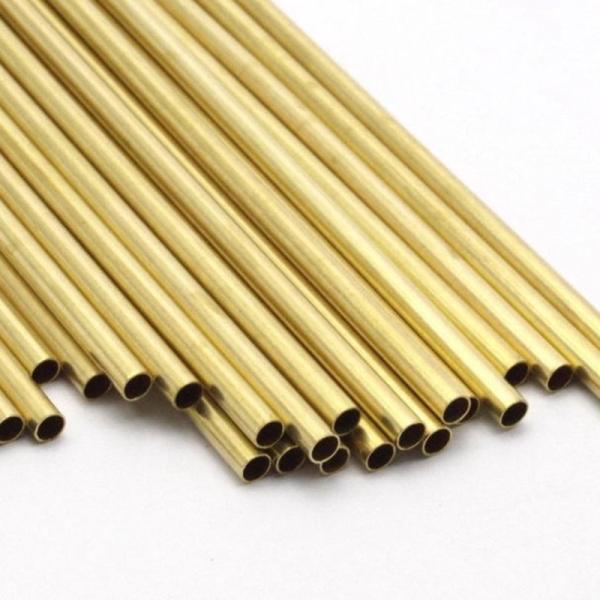 Buy Straight Seamless Copper Tube , Copper Alloy Pipe For Air Conditioner Connecting at wholesale prices