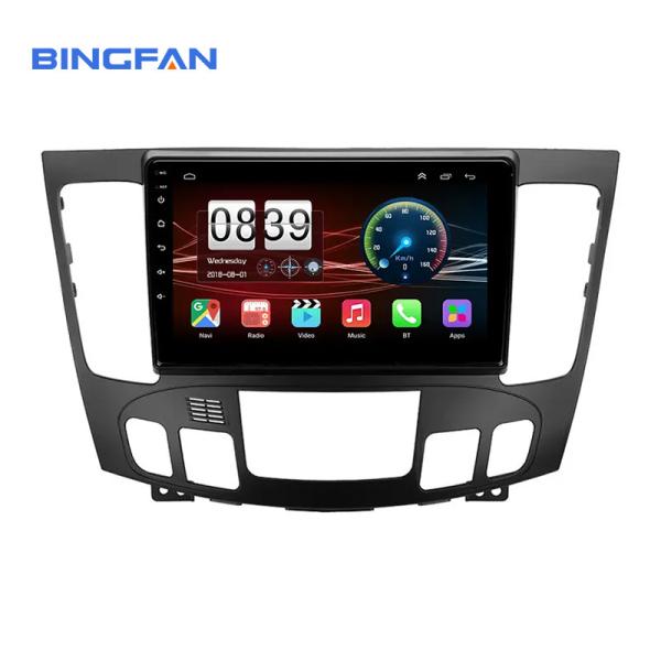 Supply Android 10 Car Radio For HYUNDAI Sonata 2009 Auto Manual AC 2.5D Screen