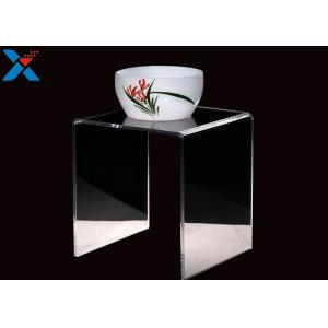 Jewelery Necklace Acrylic Display Stands Clear Plexiglass Display Table