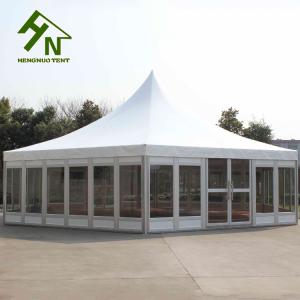 Waterproof DIN 4102 Standard Multi Sided Tent House 10m Diametre