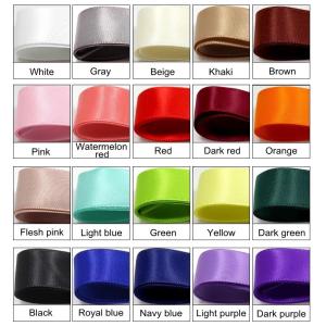 Manufacturing Wholesale Custom Satin Grosgrain Ribbon Shoe Lace