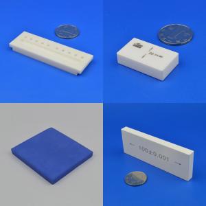 DIN 40680 Al2o3 Ceramic Plate 99.99% Alumina Ceramic Parts