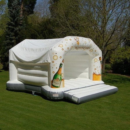 Buy inflatable wedding white bouncer for outdoor wedding event at wholesale prices