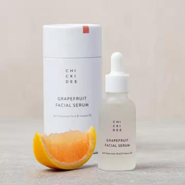 Modern Cosmetic Paper Tube Packaging Facial Serum Kraft Paper Cylinder